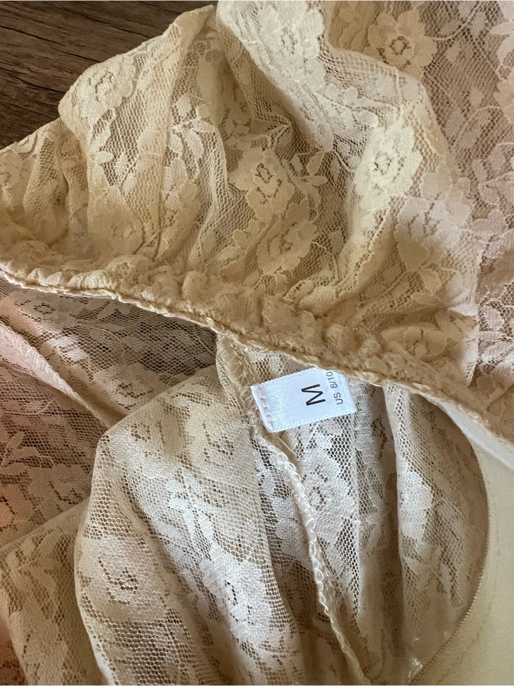 Asymmetrical lace layered fairy skirt m - Picture 13 of 14